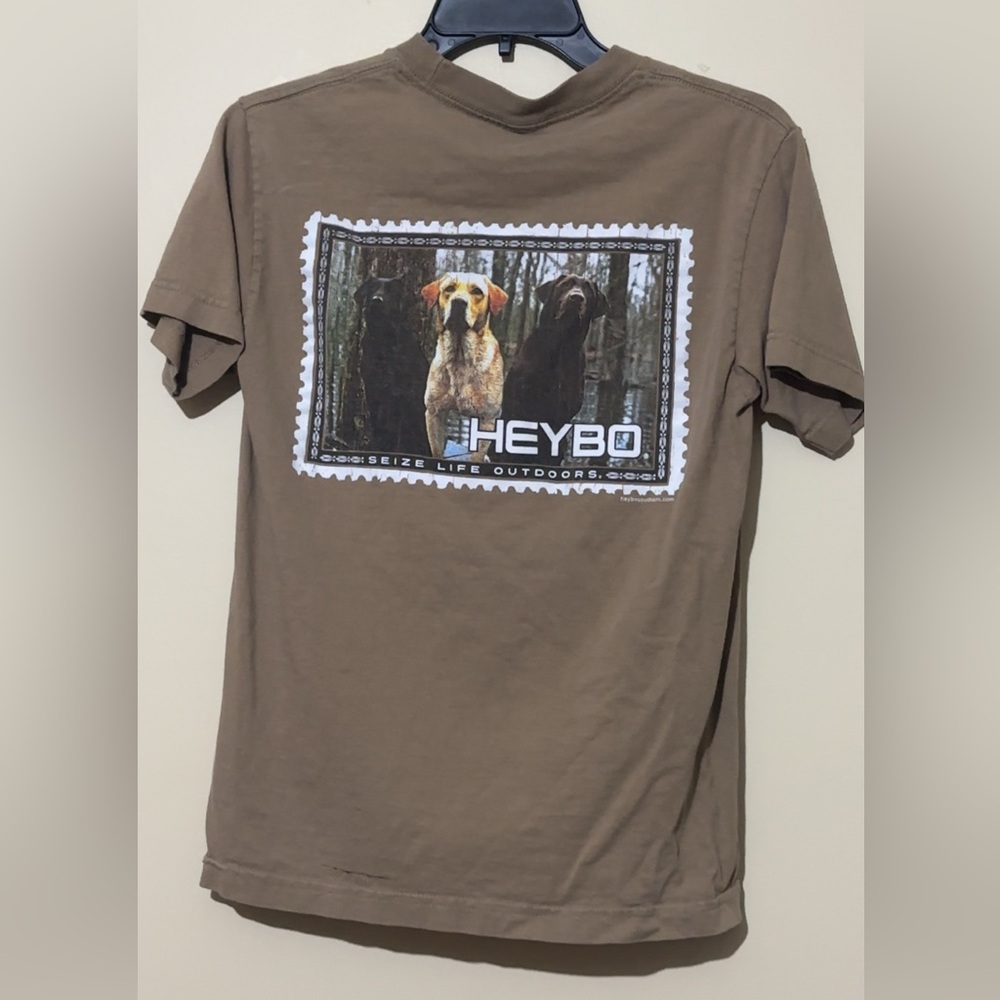 Heybo Lab Dog Graphic T-Shirt